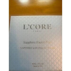 L'CORE PARIS Sapphire Facial Peel Organic Detoxifying 1.7oz